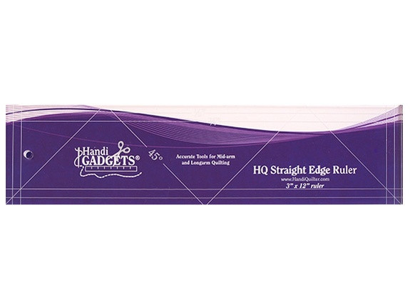 Handi Quilter Straight Edge Ruler for modern line patterns