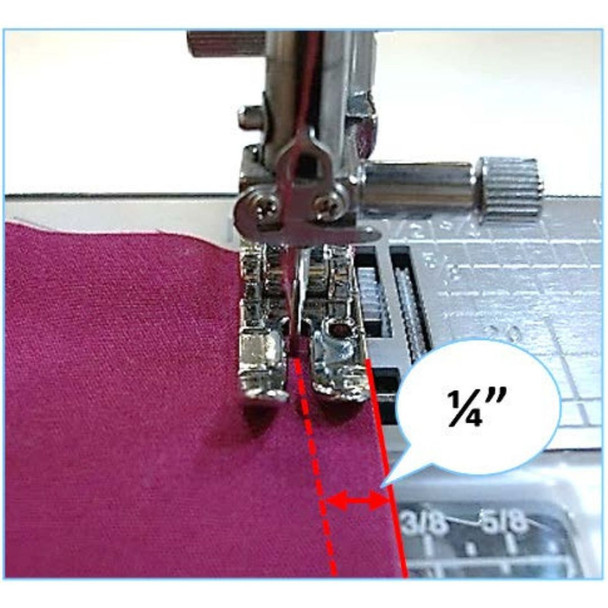 HP Foot stitching on fabric