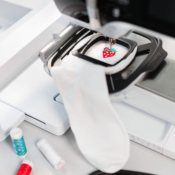 Simple attachment to your bernina embroidery module