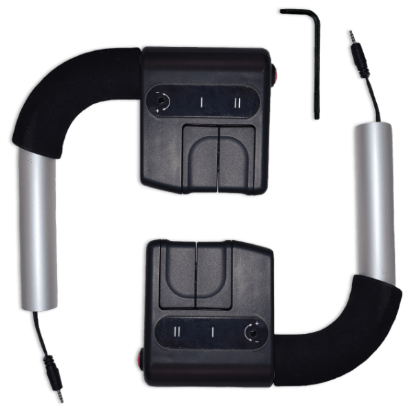 BERNINA Q Series Palm Precision Handles set for Q16, Q20, and Q24 longarm quilting machines