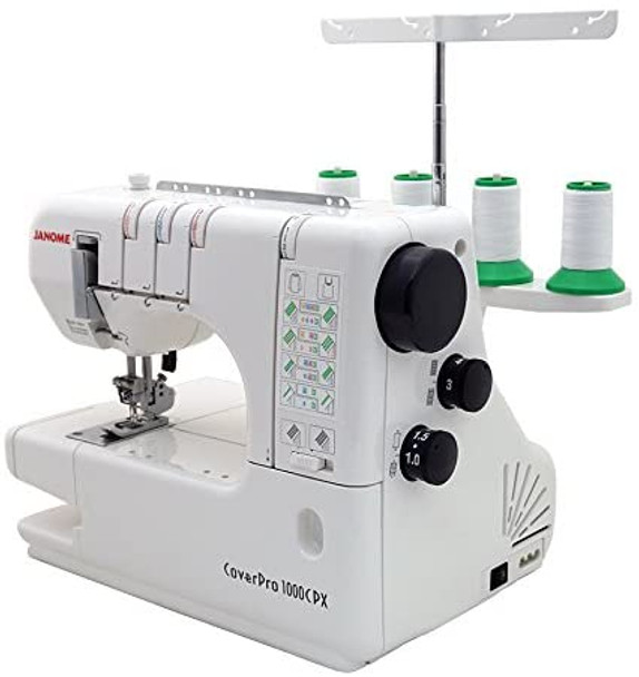 Janome Cover Pro 1000CPX Coverstitch Machine with Bonus Package