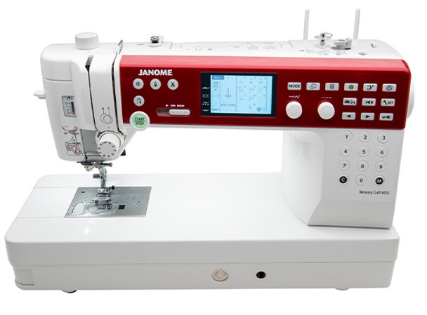 Janome Memory Craft 6650 Sewing and Quilting Machine with Bonus