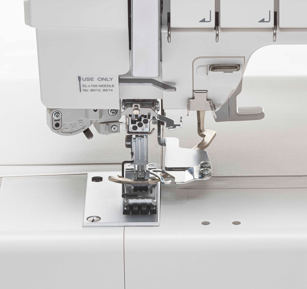 Elna Covermax 5 Thread Coverstitch Serger needle area