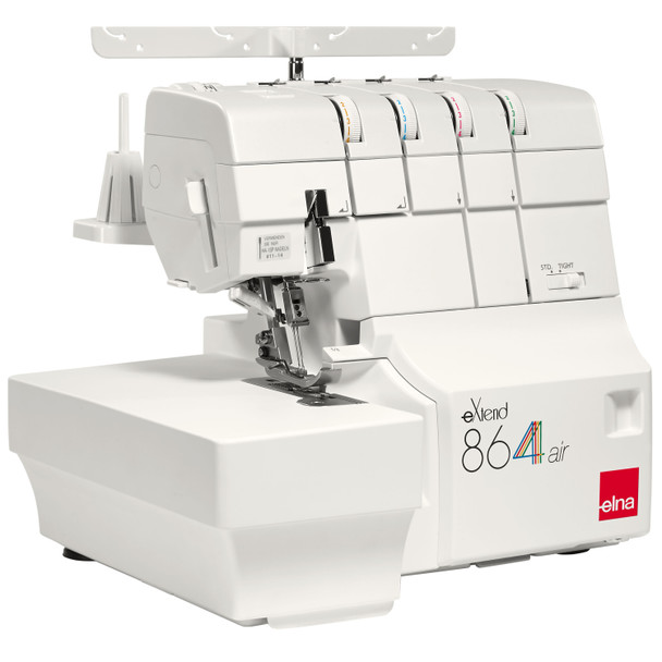 Elna eXtend 864air with Bonus Package (Compare to Janome AirThread 2000D) side