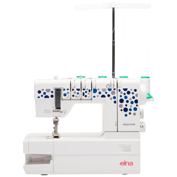 Elna Easycover Coverstitch Serger with Bonus Package (Compare to Janome 2000CPX)