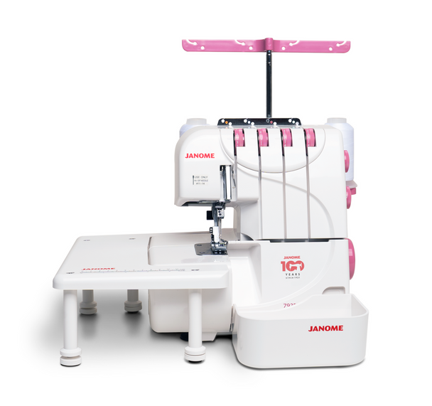 Janome 793PG 100th Anniversary Pink Edition Serger Overlock Machine (Used)