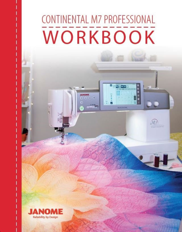 Janome Continental M7 Workbook