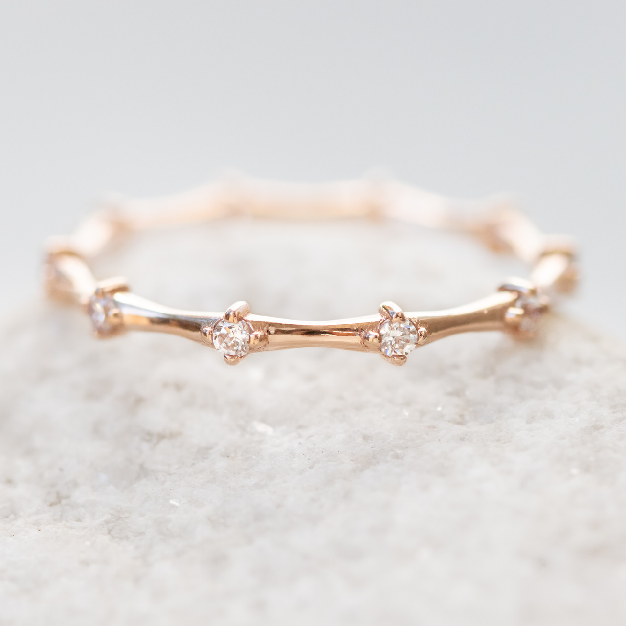 Fana 14k Yellow Gold Semi-mount Petite Diamond Twist Engagem | Molinelli's  Jewelers | Pocatello, ID