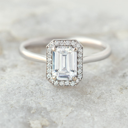 Emerald Cut Engagement Rings From Adiamor Are Timeless | Adiamor