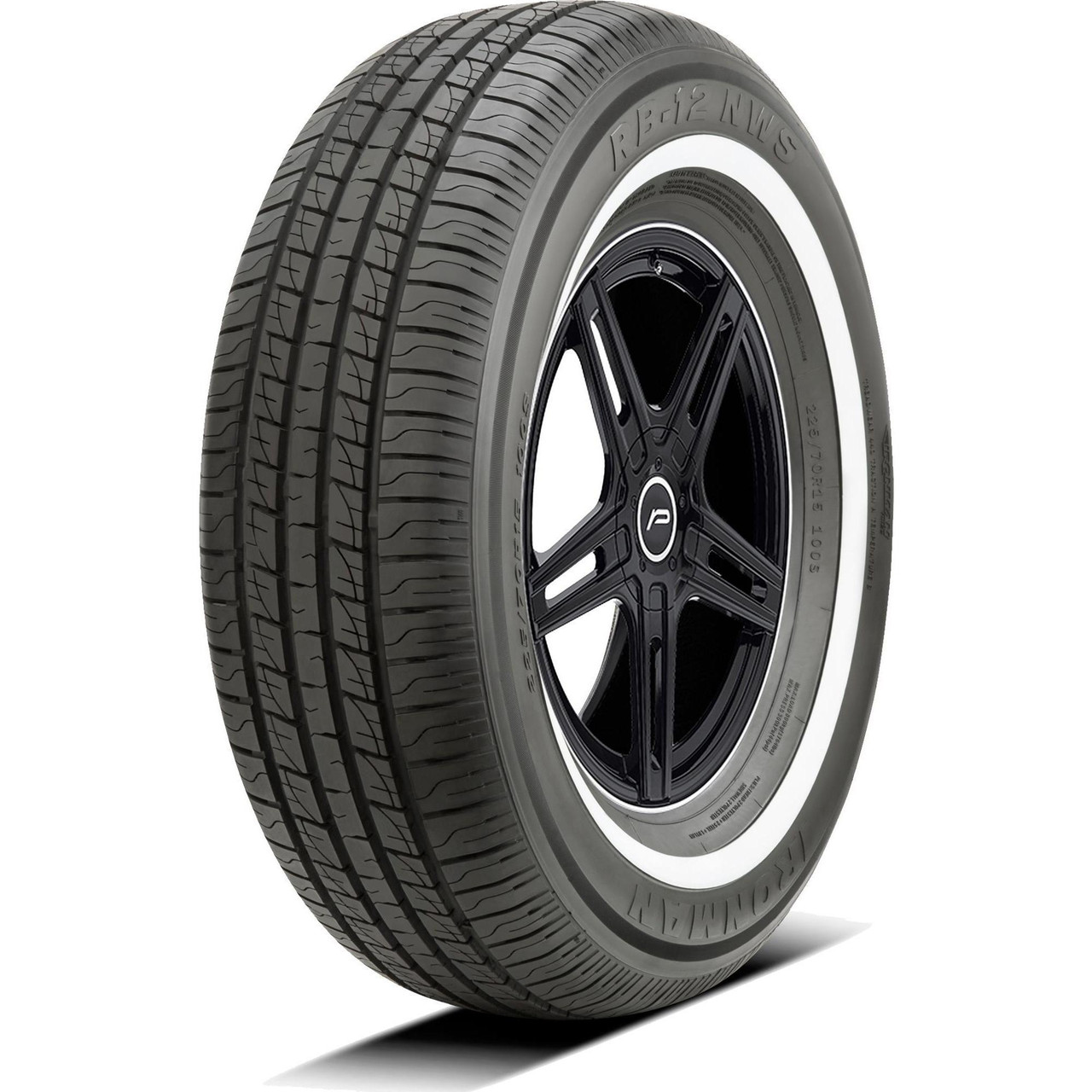 195/75R14 92S IRONMAN RB12 NWS WHITE WALL