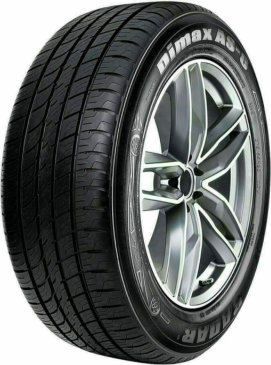 225/55R17 RADAR DIMAX AS-8 101V XL M+S 600AA**60K**+ROAD HAZARD