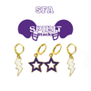 Stephen F. Austin State University Spirit Earring Stack for Lumberjacks and Ladyjacks game day