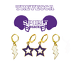 Trevecca Nazarene University Spirit Earring Stack for Trojans game day