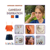 Louisiana Christian University Spirit Earring Stack for Wildcats game day – inspiration