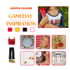 Austin College Kangaroos game day outfit inspiration with the Austin College Spirit Earring Stack