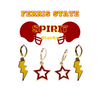 Ferris State University Spirit Earring Stack for Bulldogs game day – alternate colorway