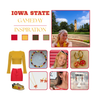 Iowa State Cyclones game day outfit inspiration with the Iowa State Spirit Earring Stack