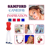 Samford University Spirit Earring Stack for Bulldogs game day – inspiration