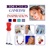 Richmond Spiders game day outfit inspiration with the Richmond Spirit Earring Stack