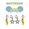 Southern University Spirit Earring Stack for Jaguars game day – inspiration