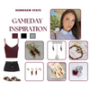 Kennesaw State University Spirit Earring Stack for Owls game day – inspiration