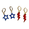 University of West Georgia Spirit Earring Stack for Wolves game day – gameday accessory
