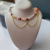 University of Tennessee Volunteers gameday necklace to pair with the University of Tennessee Spirit Earring Stack