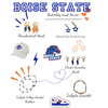 Boise State Broncos game day outfit inspiration with the Boise State Spirit Earring Stack
