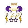East Carolina Spirit Earring Stack For Pirates Game Day