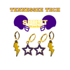 Tennessee Tech Spirit Earring Stack For Golden Eagles Game Day