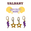 University at Albany Spirit Earring Stack for Great Danes game day