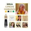 Xavier University of Louisiana Gold Rush game day outfit inspiration with the Xavier University of Louisiana Spirit Earring Stack