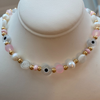 Pretty in Pink Choker Necklace