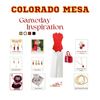 Colorado Mesa University Mavericks game day outfit inspiration with the Colorado Mesa University Spirit Earring Stack