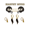 Harvey Mudd College Classic Gameday Earring Stack for Stags and Athenas game day – alternate colorway