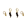 Harvey Mudd College Classic Gameday Earring Stack for Stags and Athenas game day – alternate colorway (no overlay)