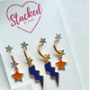 Emory Classic Gameday Earring Stack for Eagles Game Day