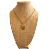 lucky necklace on stand