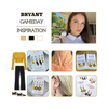 Bryant University Classic Gameday Earring Stack for Bulldogs game day – inspiration