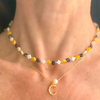 Iowa Hawkeyes gameday necklace to pair with the Iowa Classic Gameday Earring Stack
