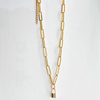 Tiny Love Lock Necklace