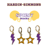 Hardin-Simmons University Spirit Earring Stack for Cowboys game day