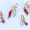 Illinois State Classic Gameday Earring Stack For Redbirds Game Day