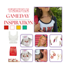 Temple University Classic Gameday Earring Stack for Owls game day – inspiration