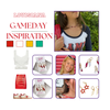 University of Louisiana at Lafayette Classic Gameday Earring Stack for Ragin' Cajuns game day – inspiration