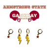 Armstrong State Classic Gameday Earring Stack for Pirates game day