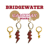 Bridgewater College Classic Gameday Earring Stack for Eagles game day – alternate colorway