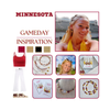 University of Minnesota Classic Gameday Earring Stack for Golden Gophers game day – inspiration