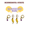 Minnesota State Mankato Classic Gameday Earring Stack for Mavericks game day
