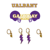 University at Albany Classic Gameday Earring Stack for Great Danes game day – inspiration